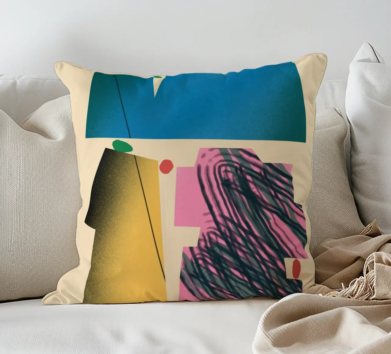 Forme dinamiche a gradiente cuscino da Little Dean