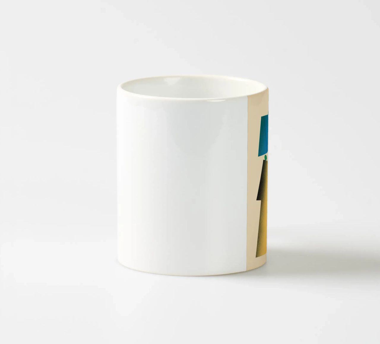 Forme dinamiche a gradiente tazza in ceramica da Little Dean