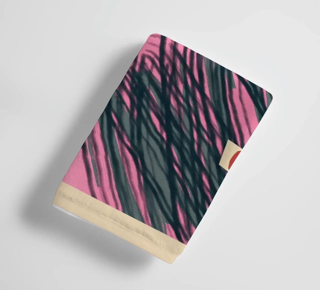 Gradient dynamic shapes towel by Little Dean