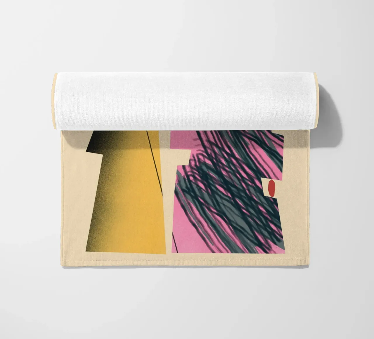 Forme dinamiche a gradiente telo mare da Little Dean