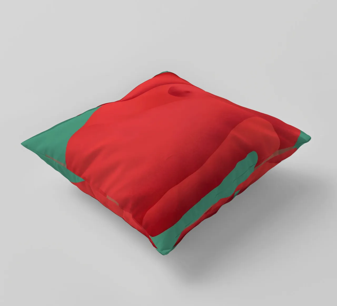 Curve rosse cuscino da Little Dean