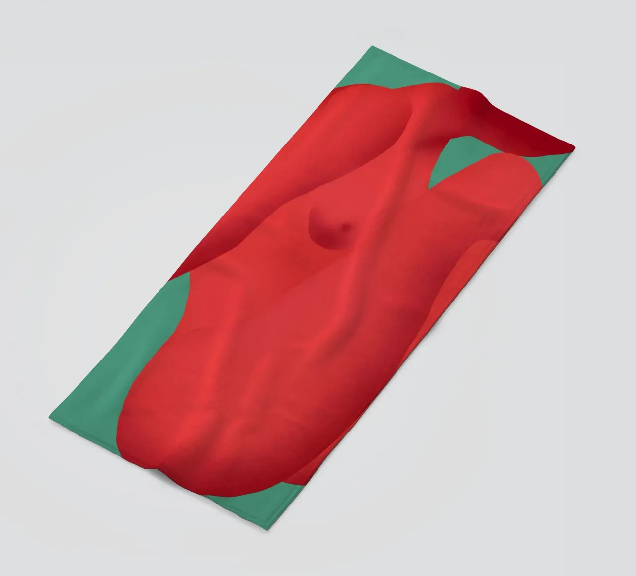 Curve rosse telo mare da Little Dean