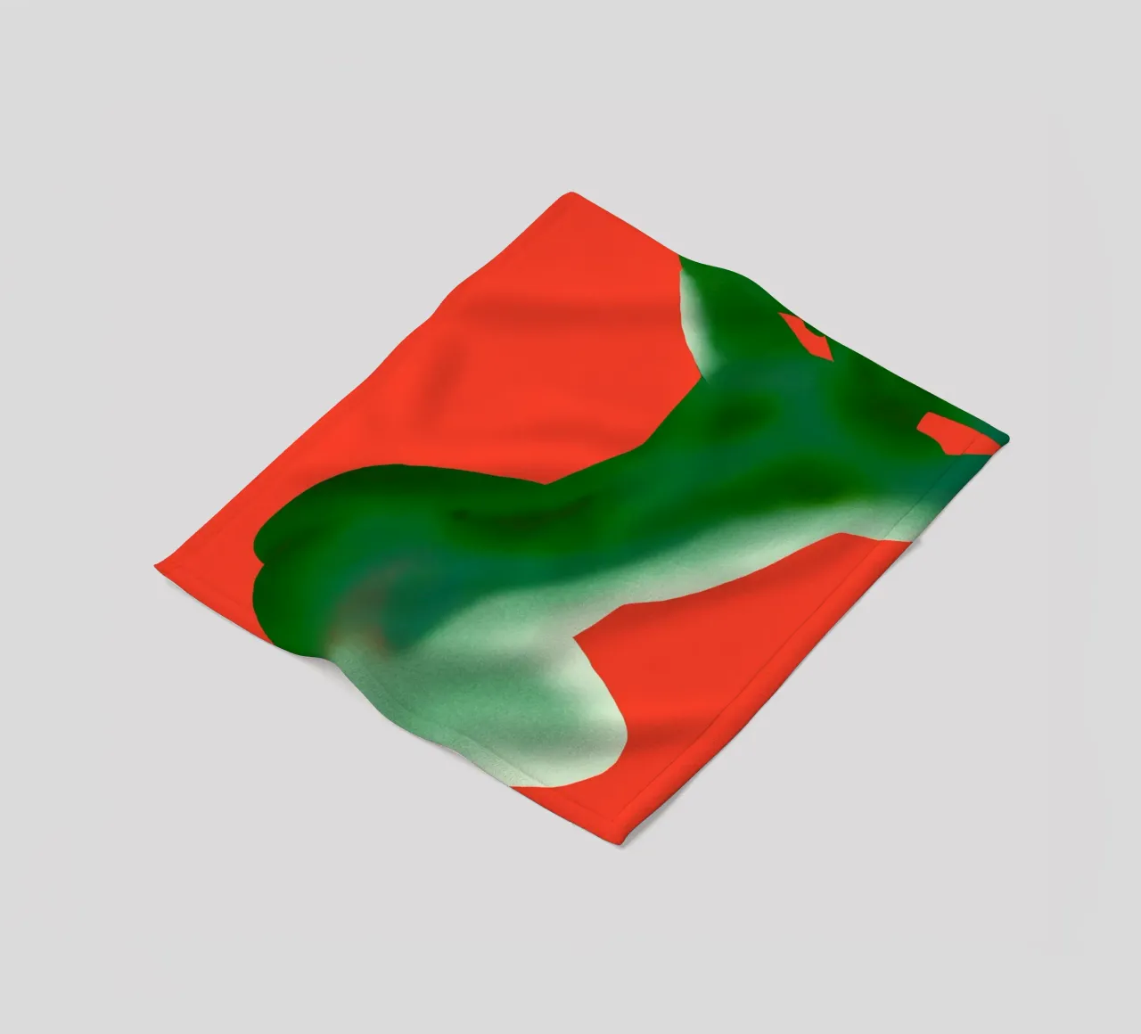 Curve posteriori verdi coperta in pile da Little Dean