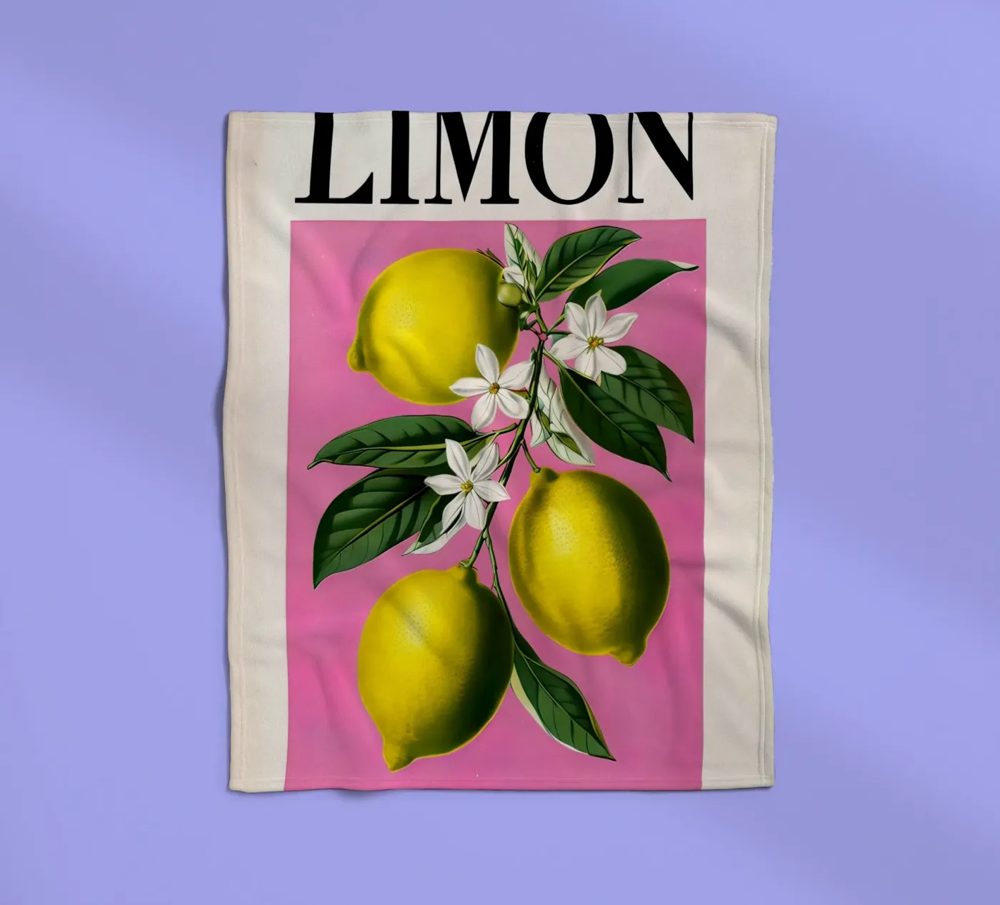 Limon plaid polaire de 🎁 NOBELART