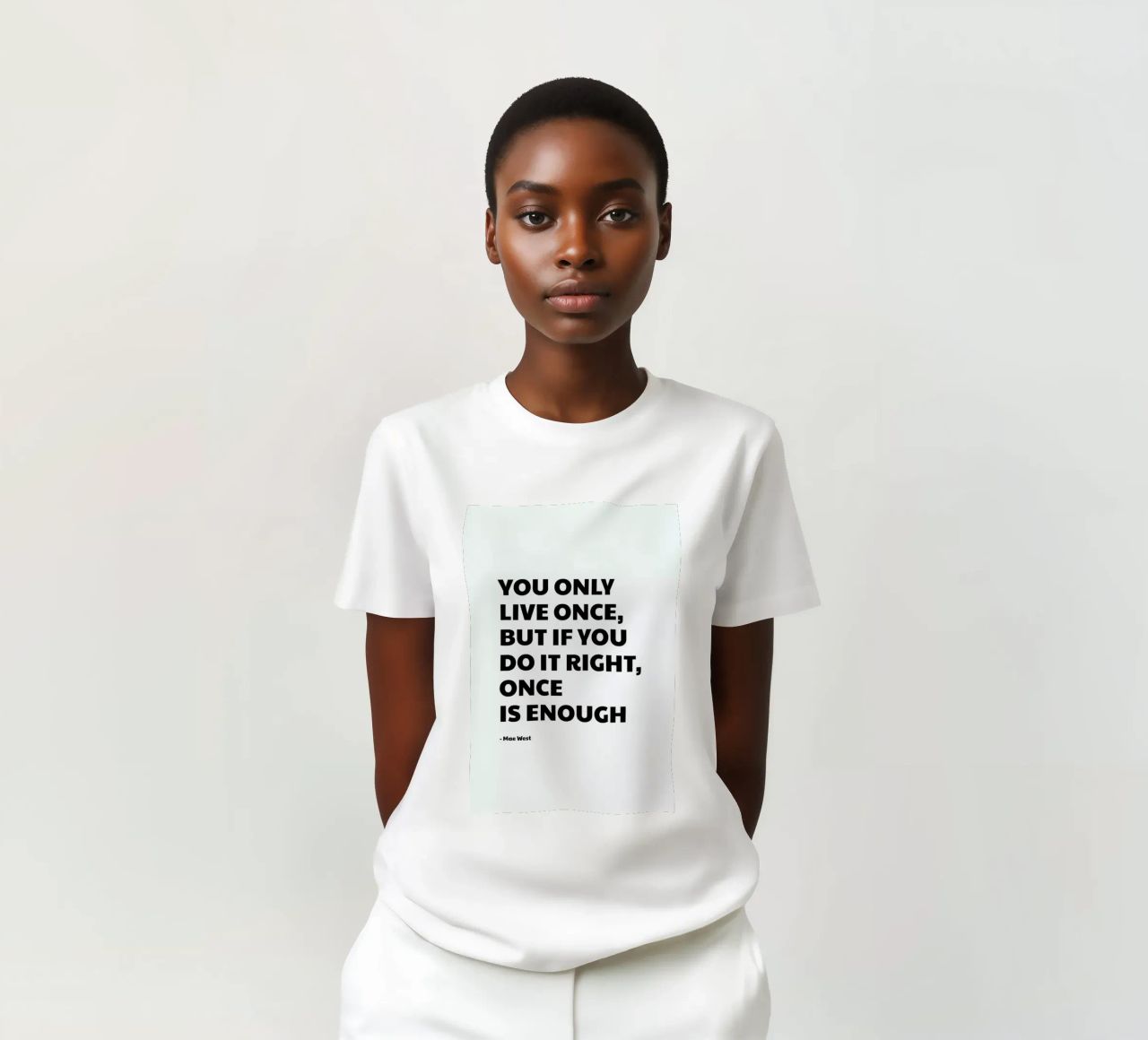 You Only Live Once t-shirt da Studio One
