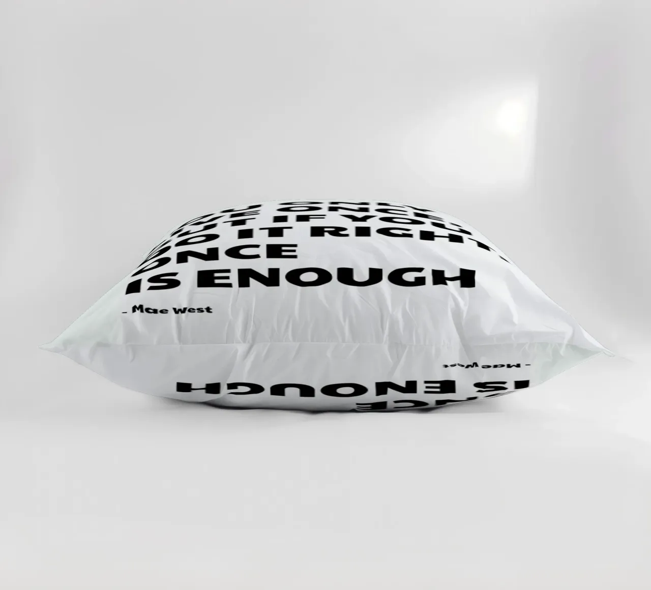 You Only Live Once Kissen von Studio One
