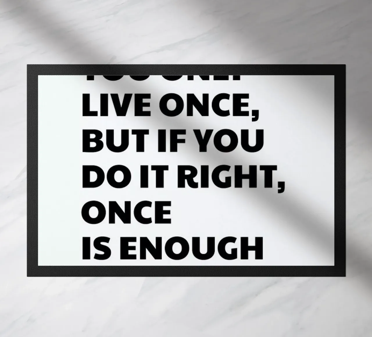 You Only Live Once zerbino da Studio One