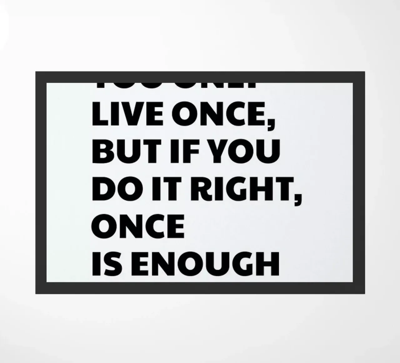 You Only Live Once zerbino da Studio One