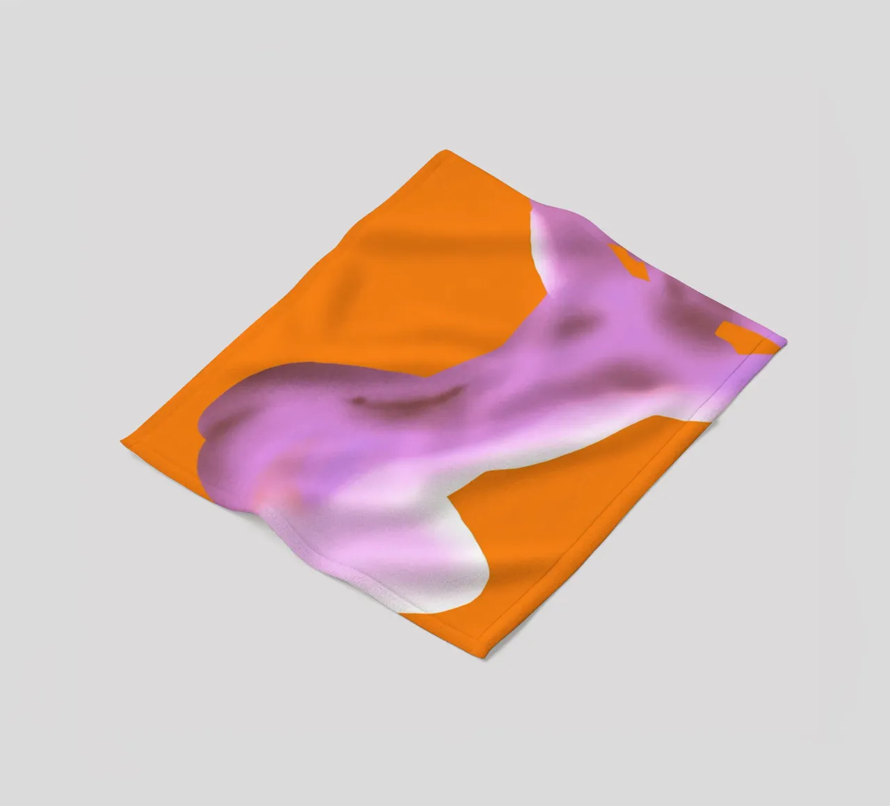 Curve posteriori rosa coperta in pile da Little Dean