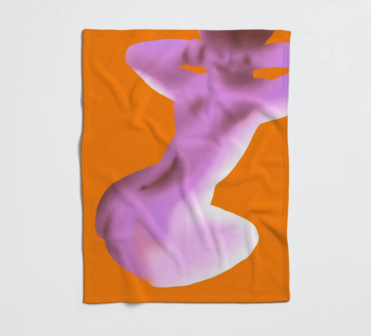 Curve posteriori rosa coperta in pile da Little Dean