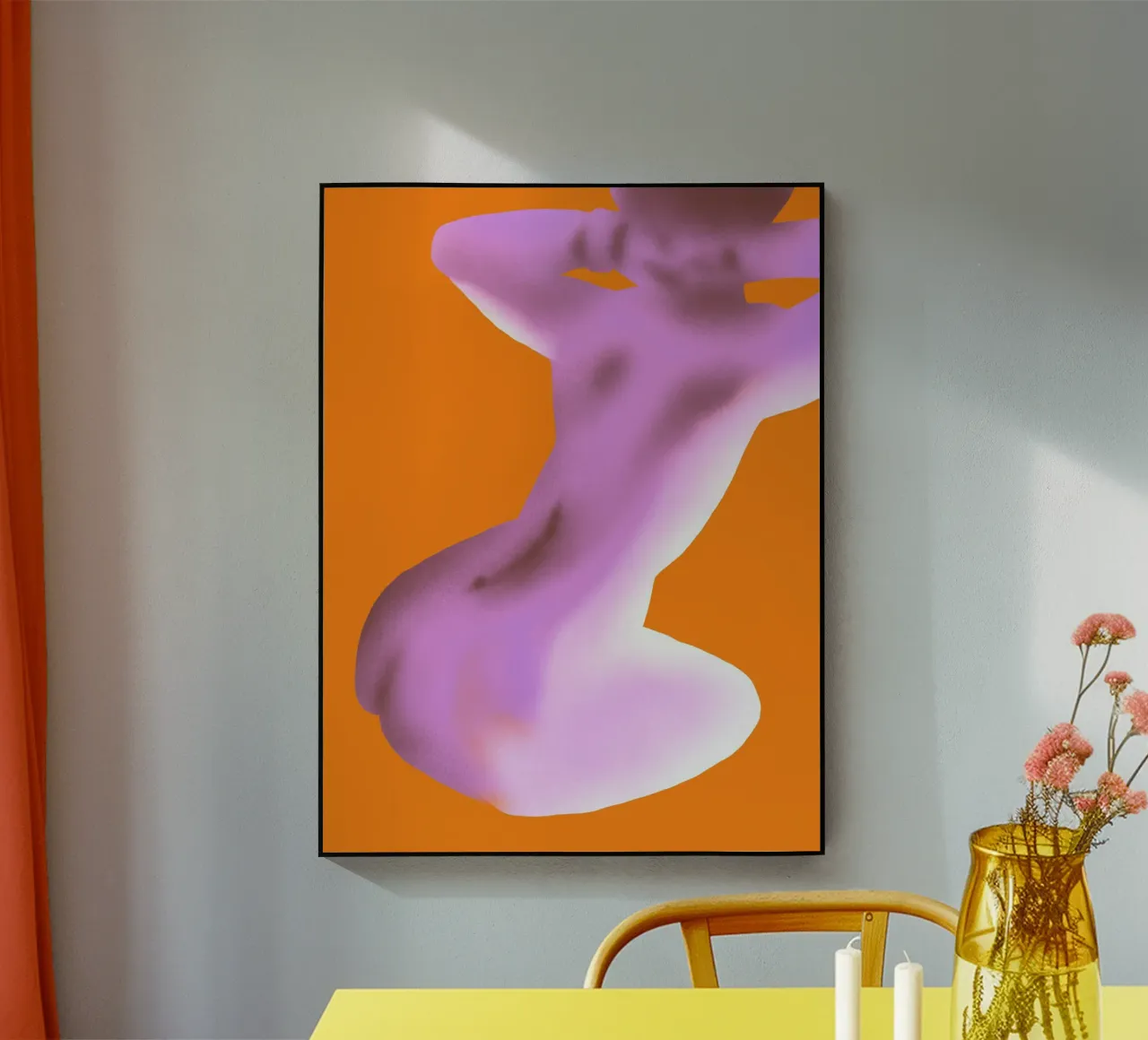 Curve posteriori rosa plexiglass da Little Dean