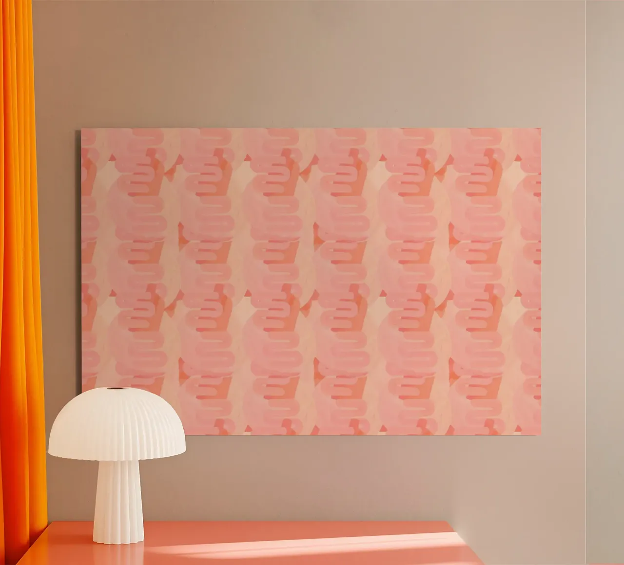 Pattern Love No 85 alluminio dibond da treechild