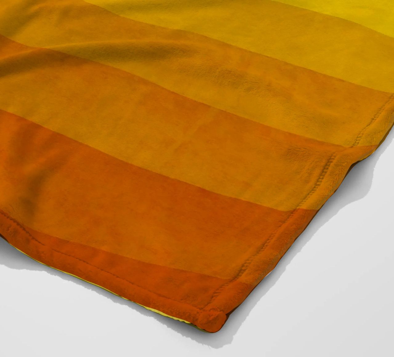 Sun in the desert Modern Abstract Art fleece blanket by Bulaxtims