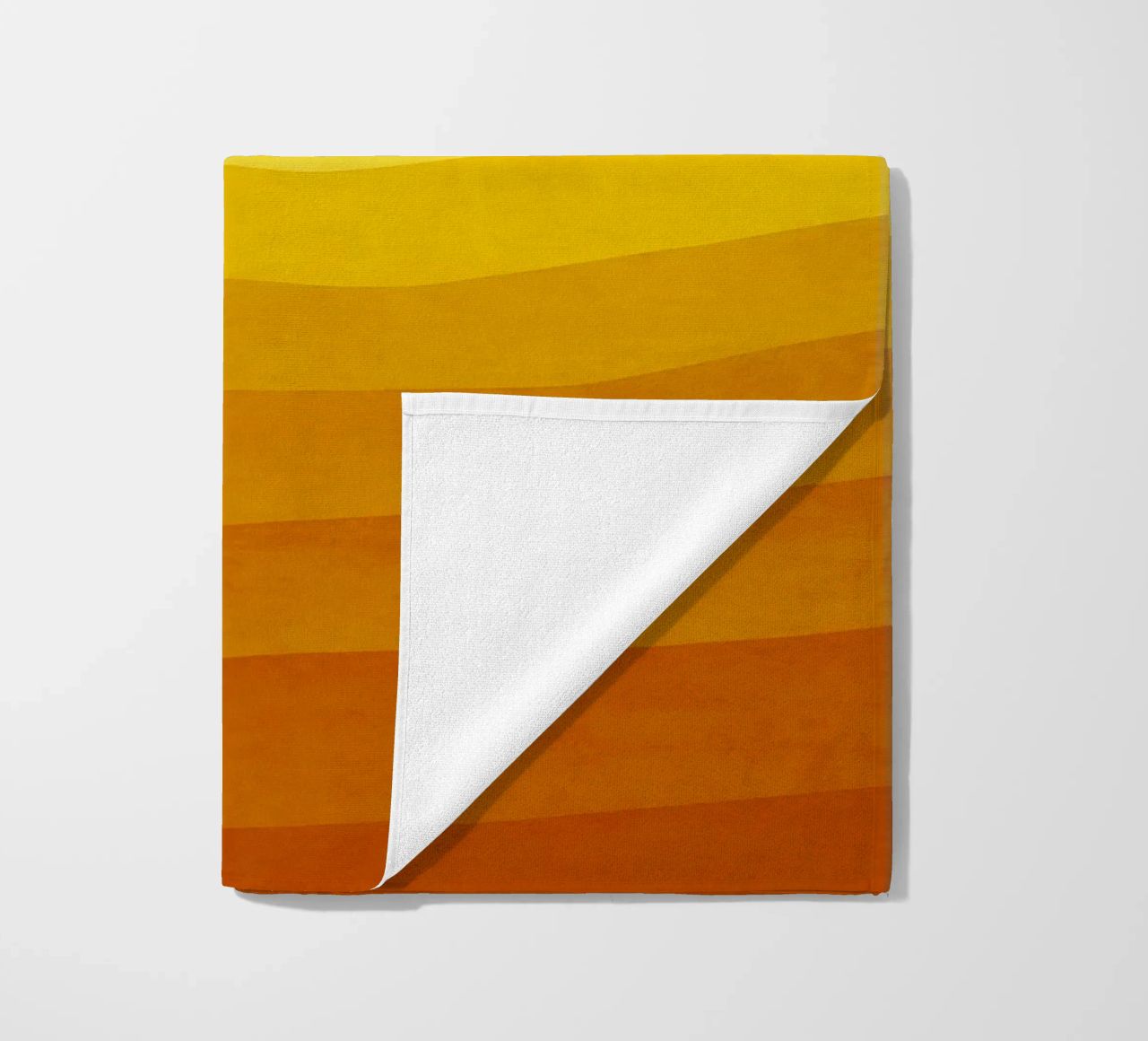 Sun in the desert Modern Abstract Art beach towel by Bulaxtims