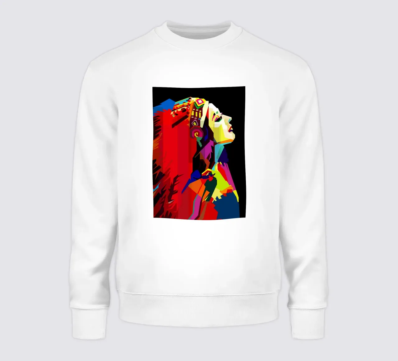 Apache Donna Stile Etnico WPAP Trending Now felpa da Artkreator