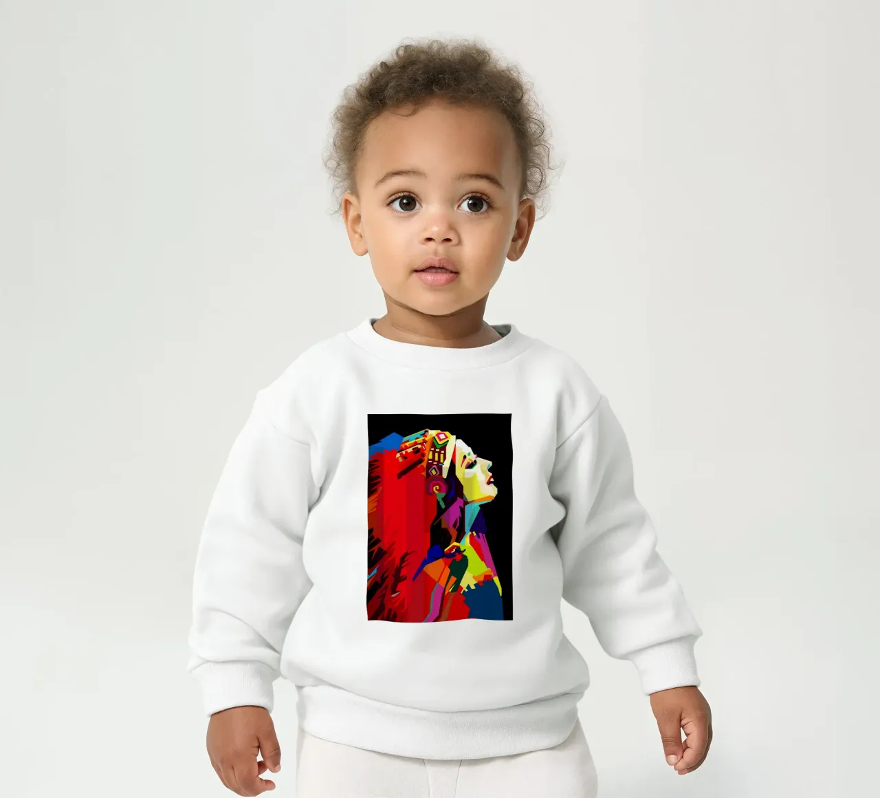 Apache Donna Stile Etnico WPAP Trending Now felpa neonato da Artkreator