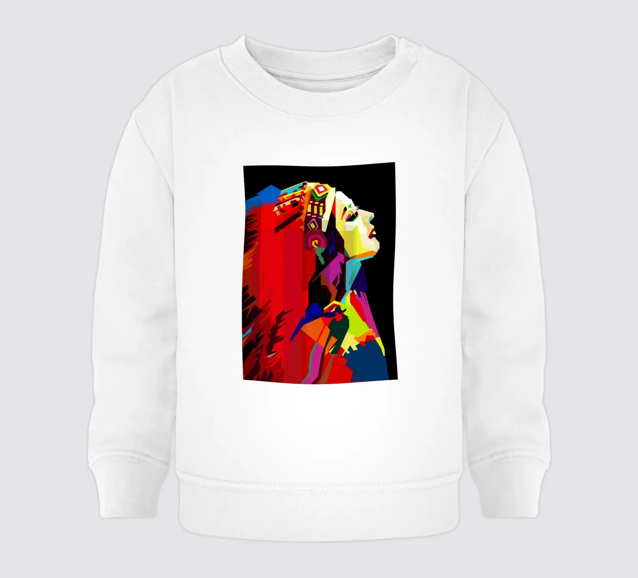 Apache Donna Stile Etnico WPAP Trending Now felpa neonato da Artkreator