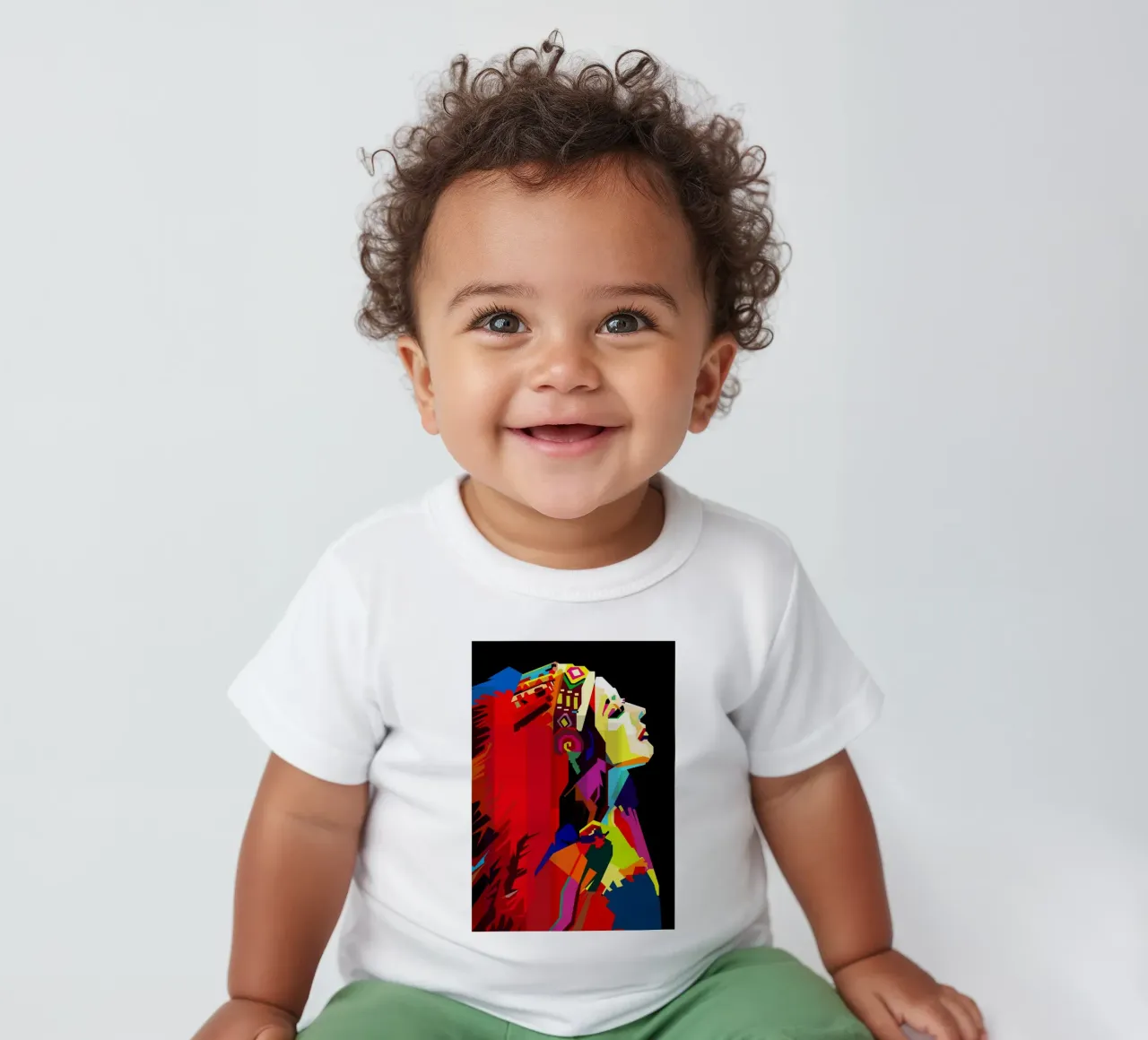 Apache Donna Stile Etnico WPAP Trending Now maglietta neonato da Artkreator