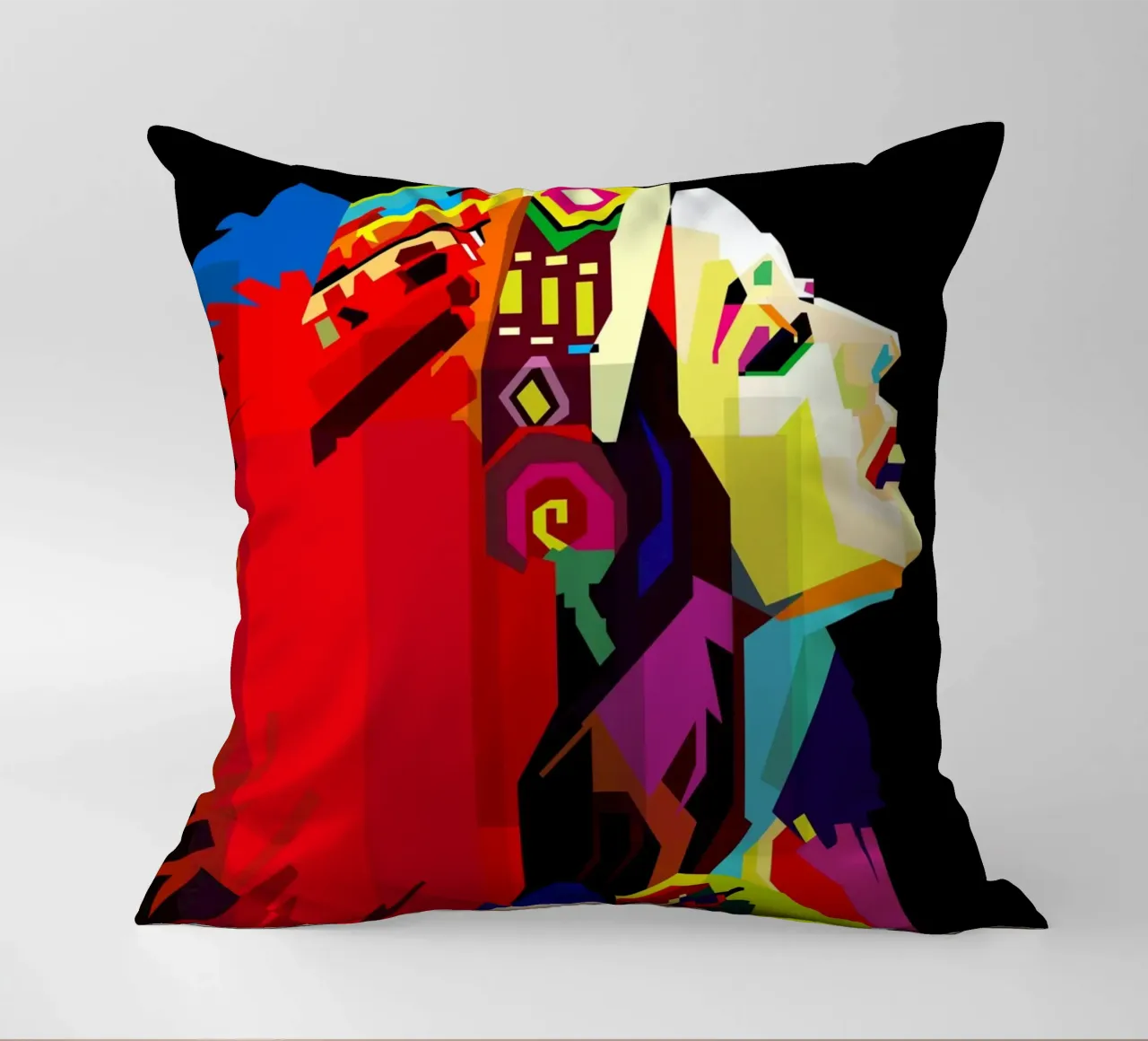 Apache Donna Stile Etnico WPAP Trending Now cuscino da Artkreator