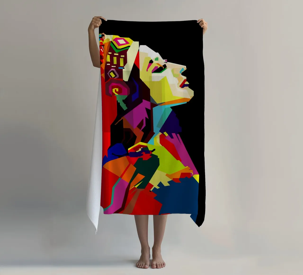 Apache Donna Stile Etnico WPAP Trending Now telo mare da Artkreator