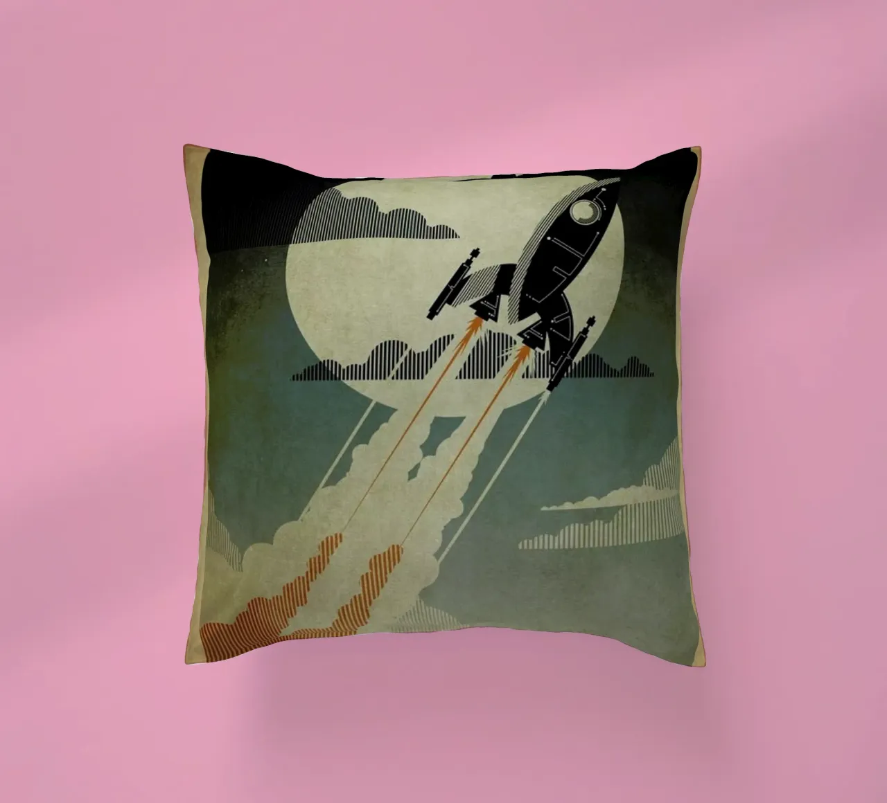 Night Launch cuscino da Danny Haas