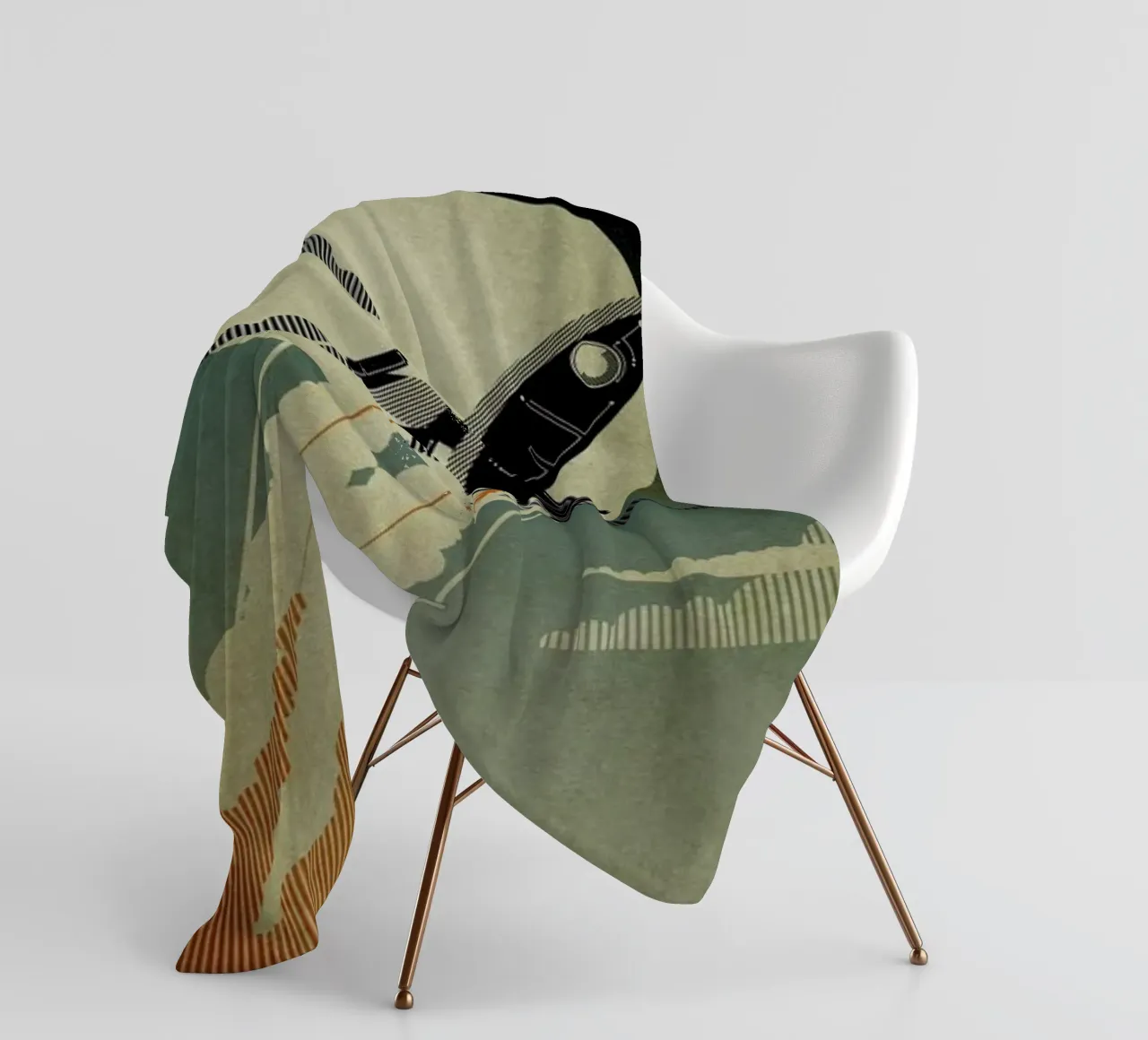 Night Launch Fleecedecke von Danny Haas