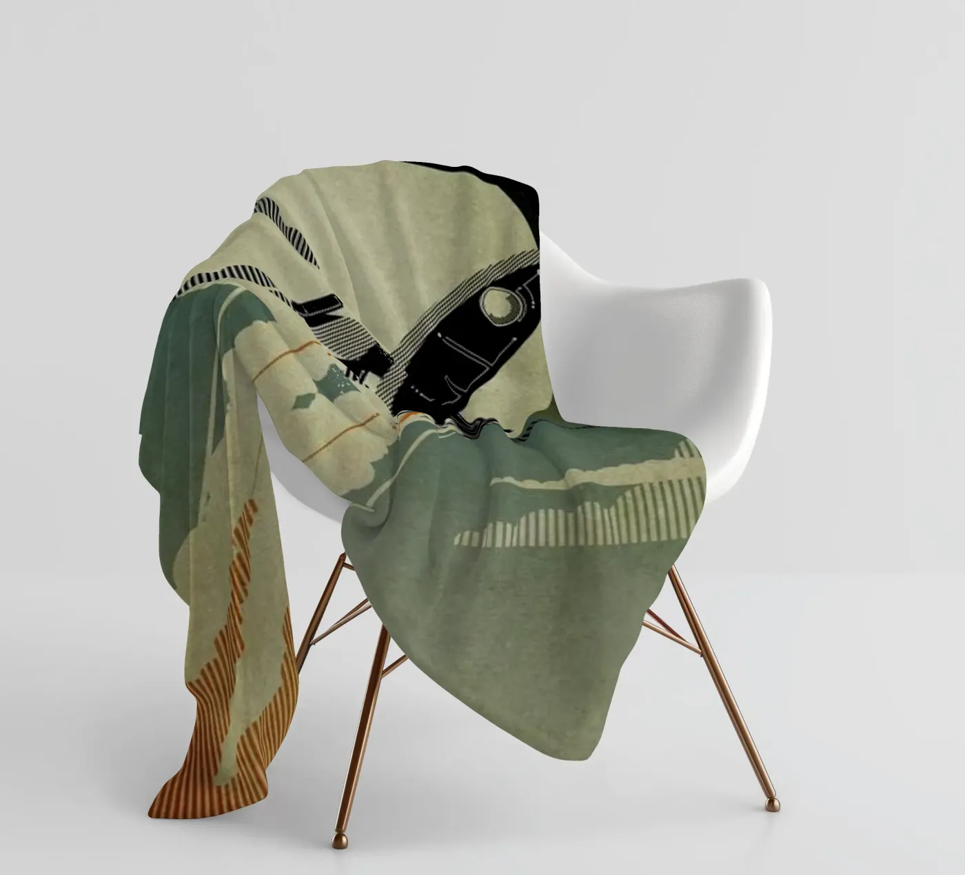 Night Launch plaid polaire de Danny Haas