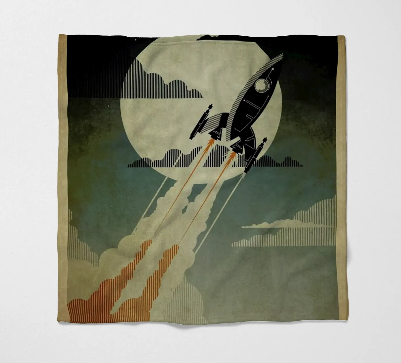 Night Launch fleecedeken van Danny Haas