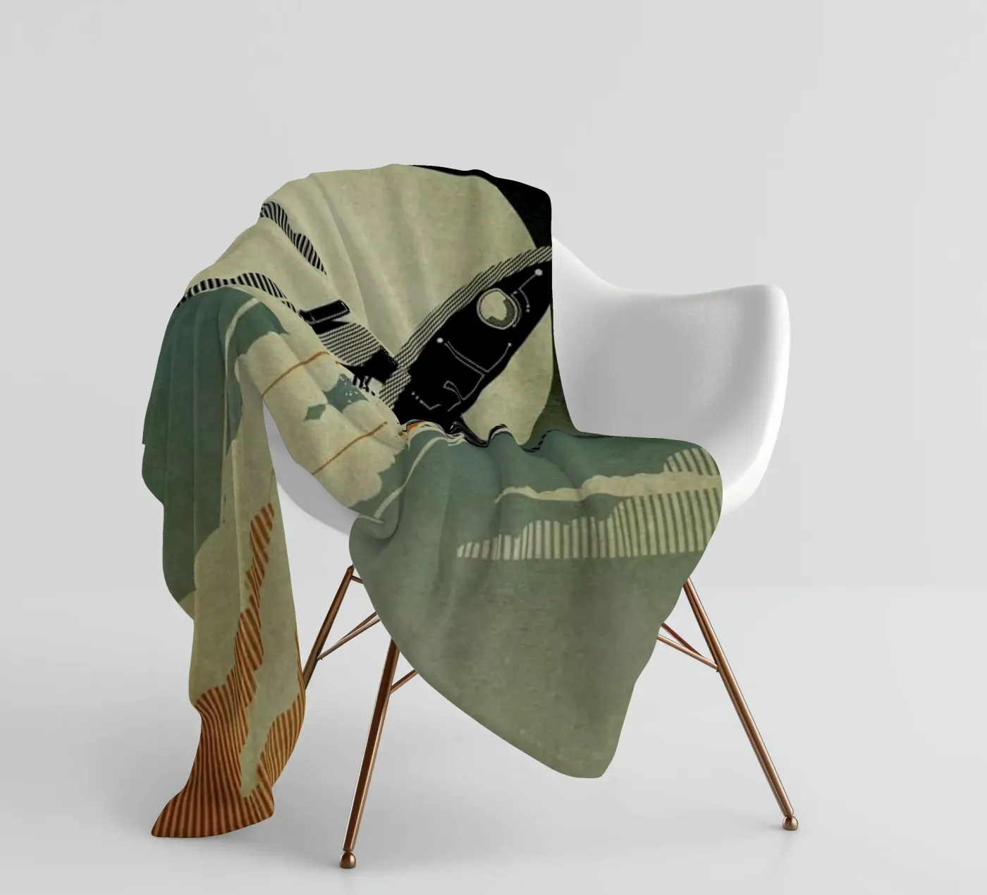 Night Launch plaid polaire de Danny Haas