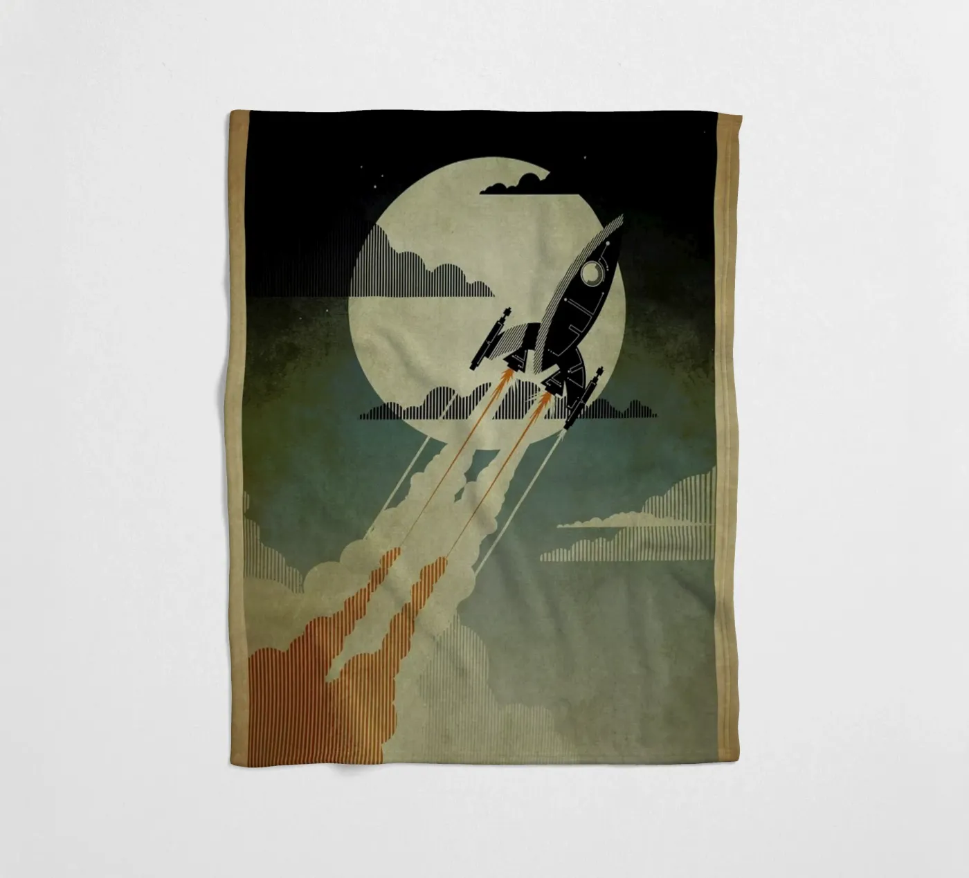 Night Launch plaid polaire de Danny Haas