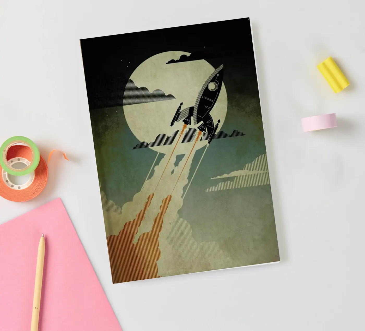 Night Launch notebook by Danny Haas