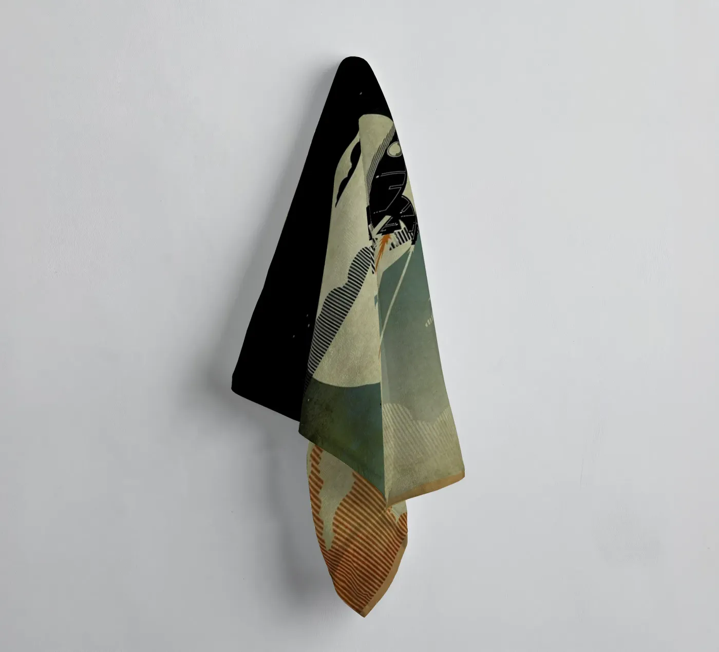 Night Launch badhanddoek van Danny Haas