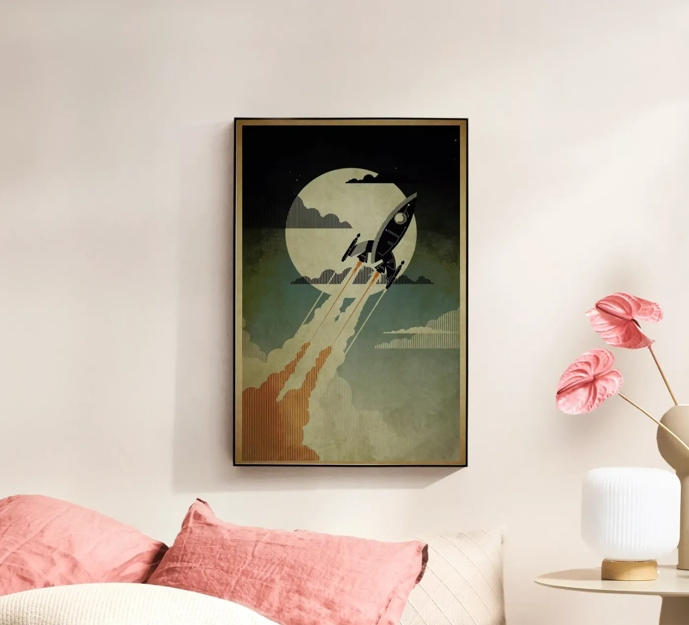 Night Launch plexiglas de Danny Haas