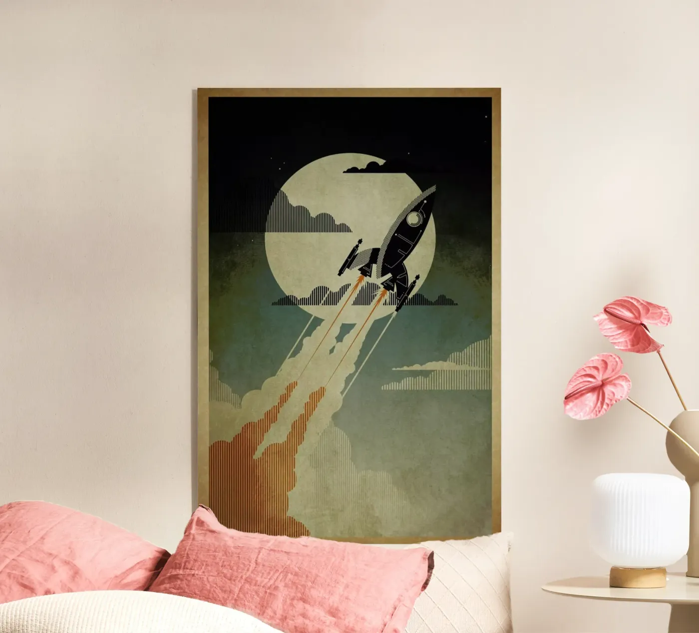 Night Launch plexiglas de Danny Haas