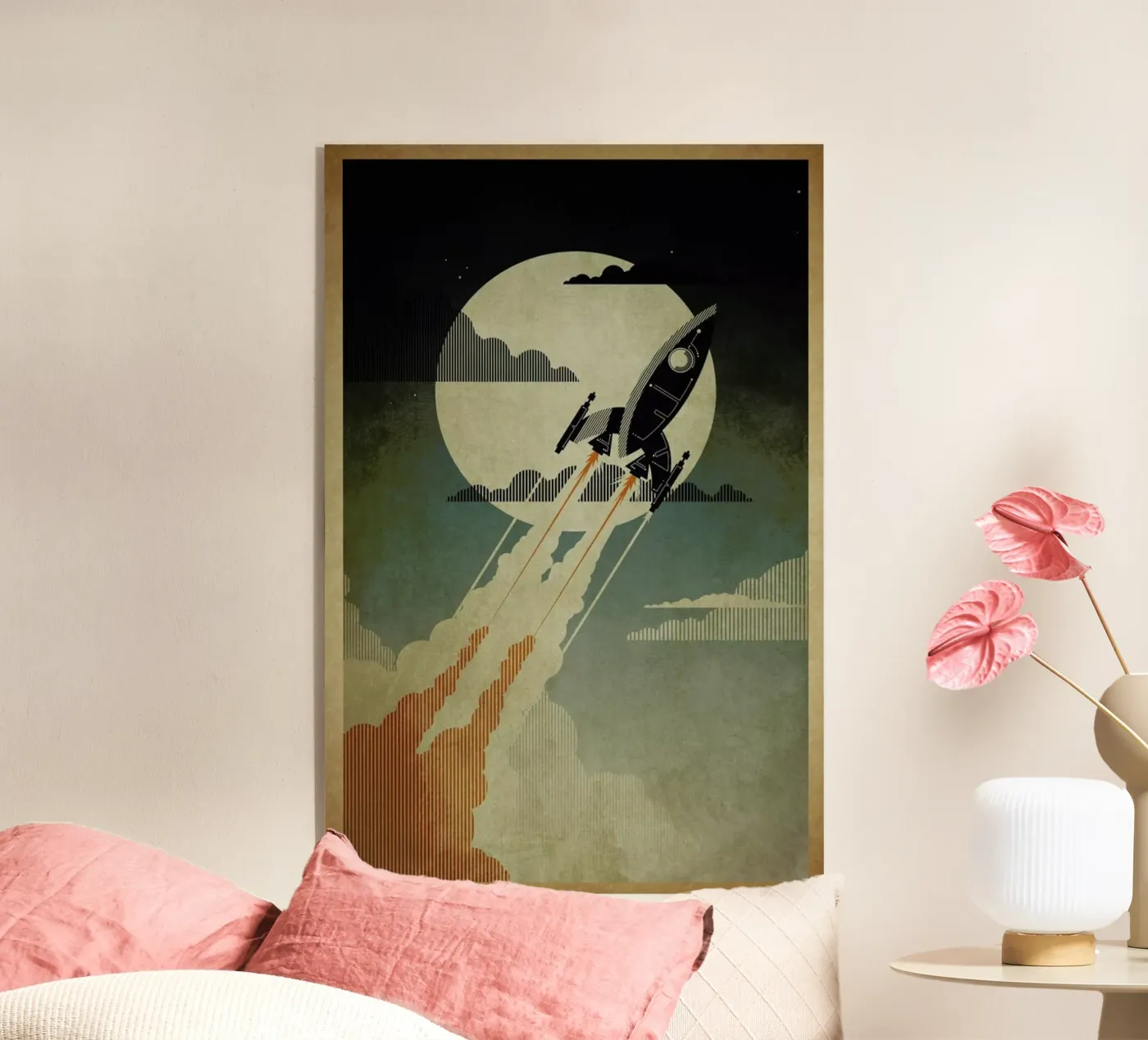 Night Launch plexiglas de Danny Haas