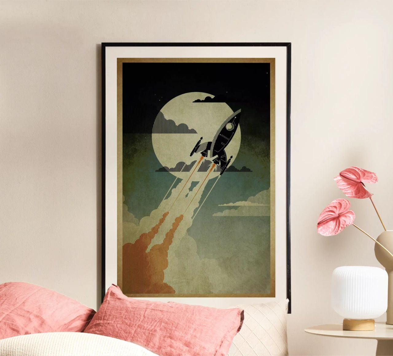 Night Launch poster by Danny Haas