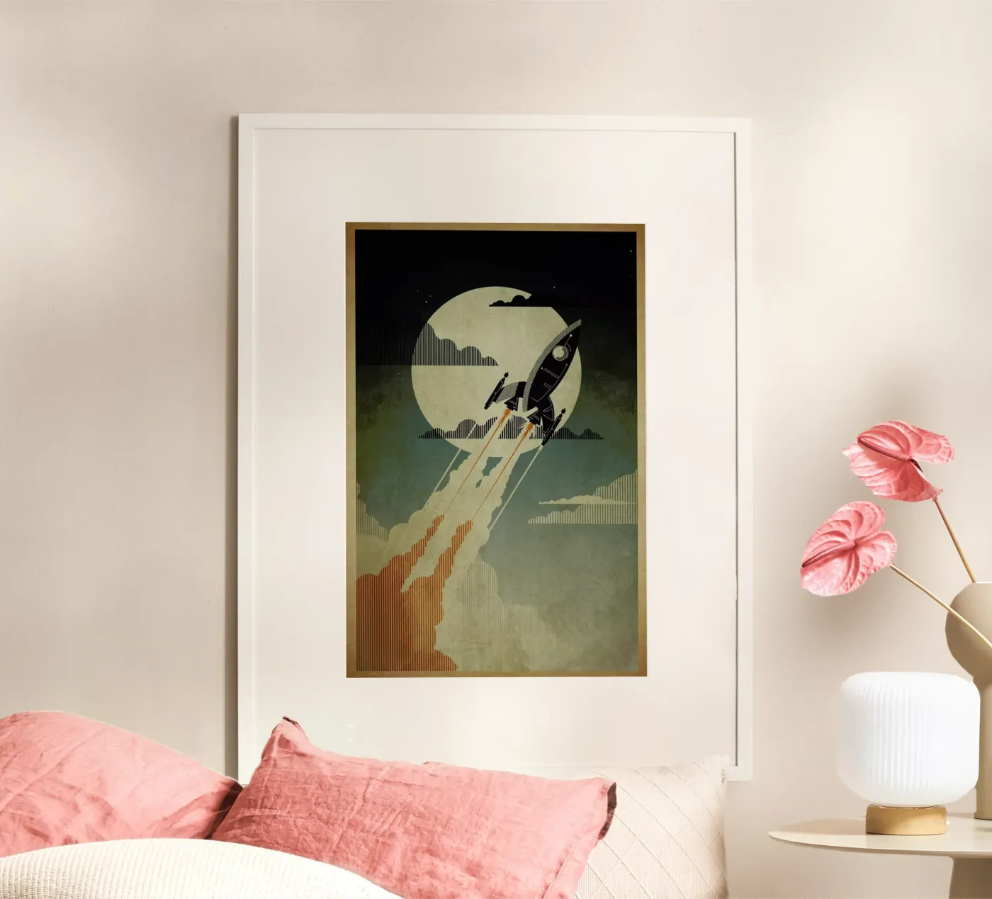 Night Launch poster da Danny Haas