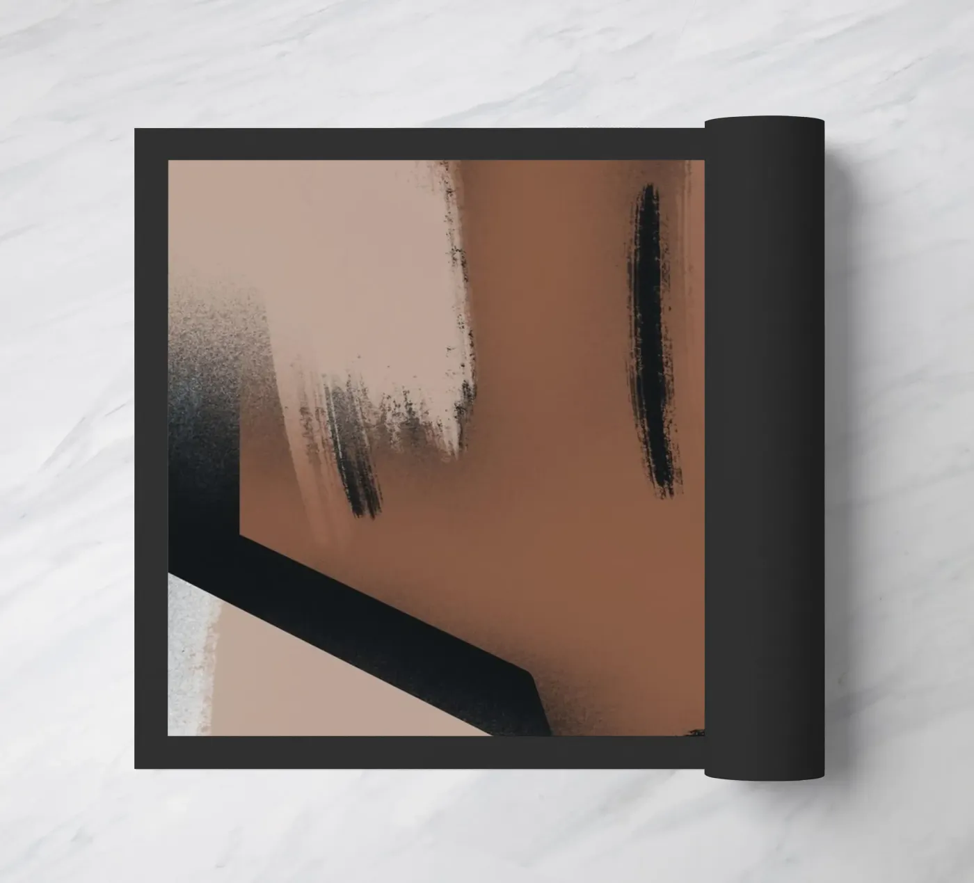 Stakingen deurmat van Little Dean