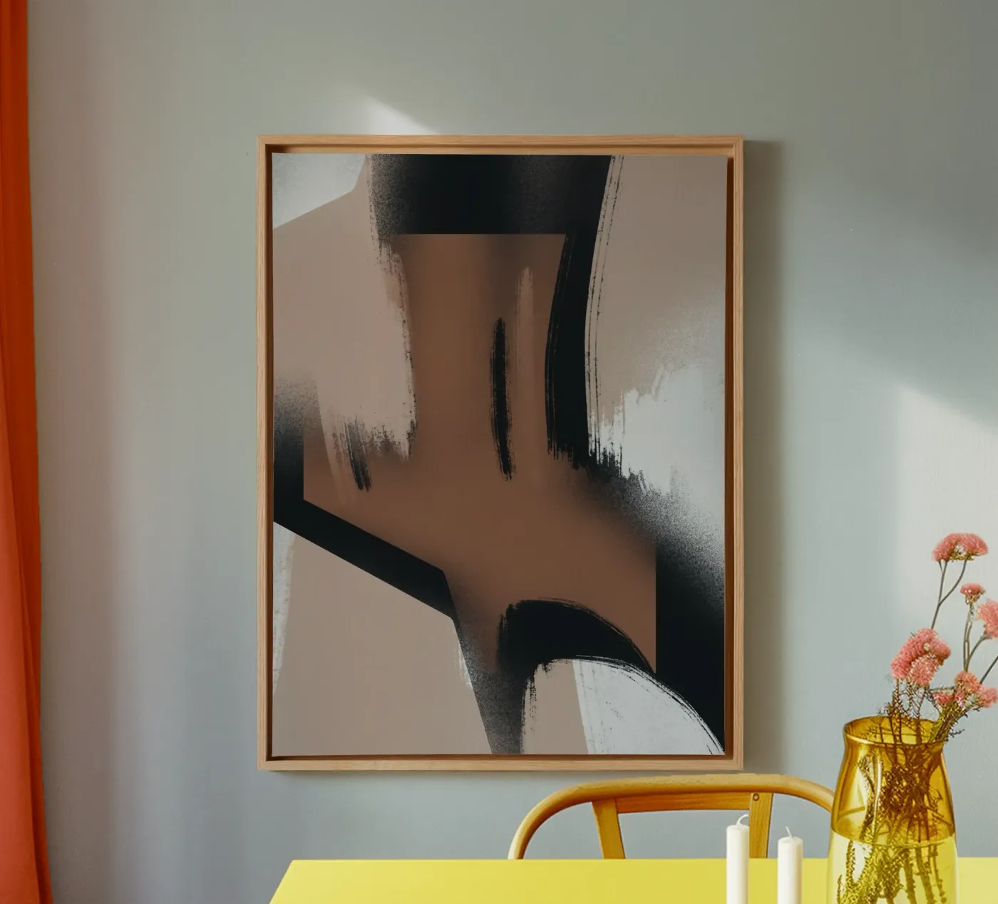 Stakingen canvas van Little Dean