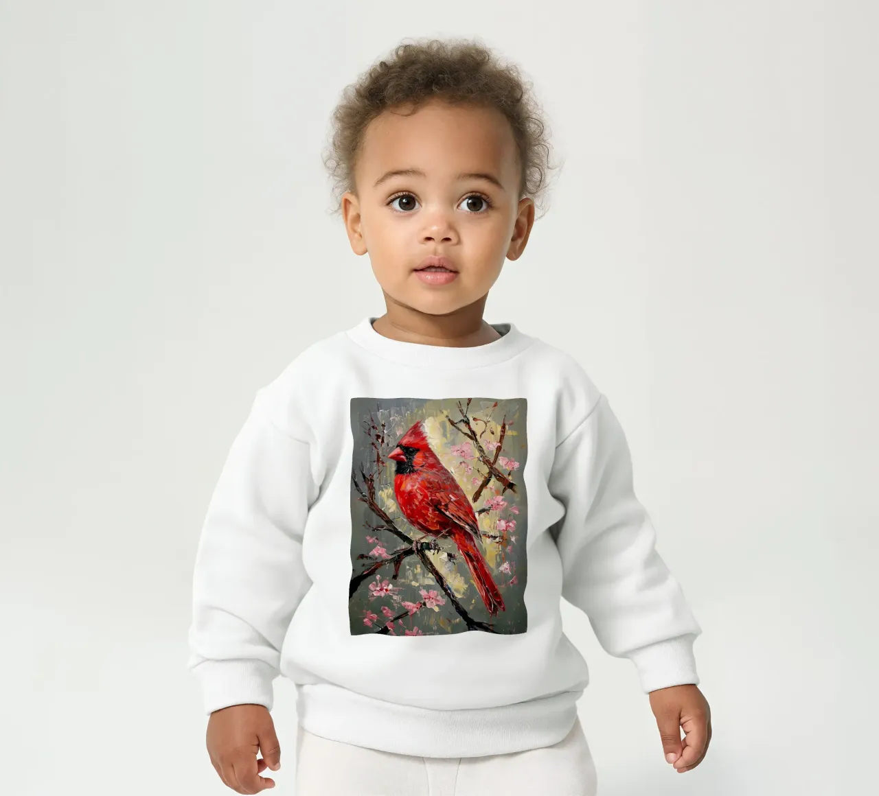 Robin sudadera de bebé de Point and Art