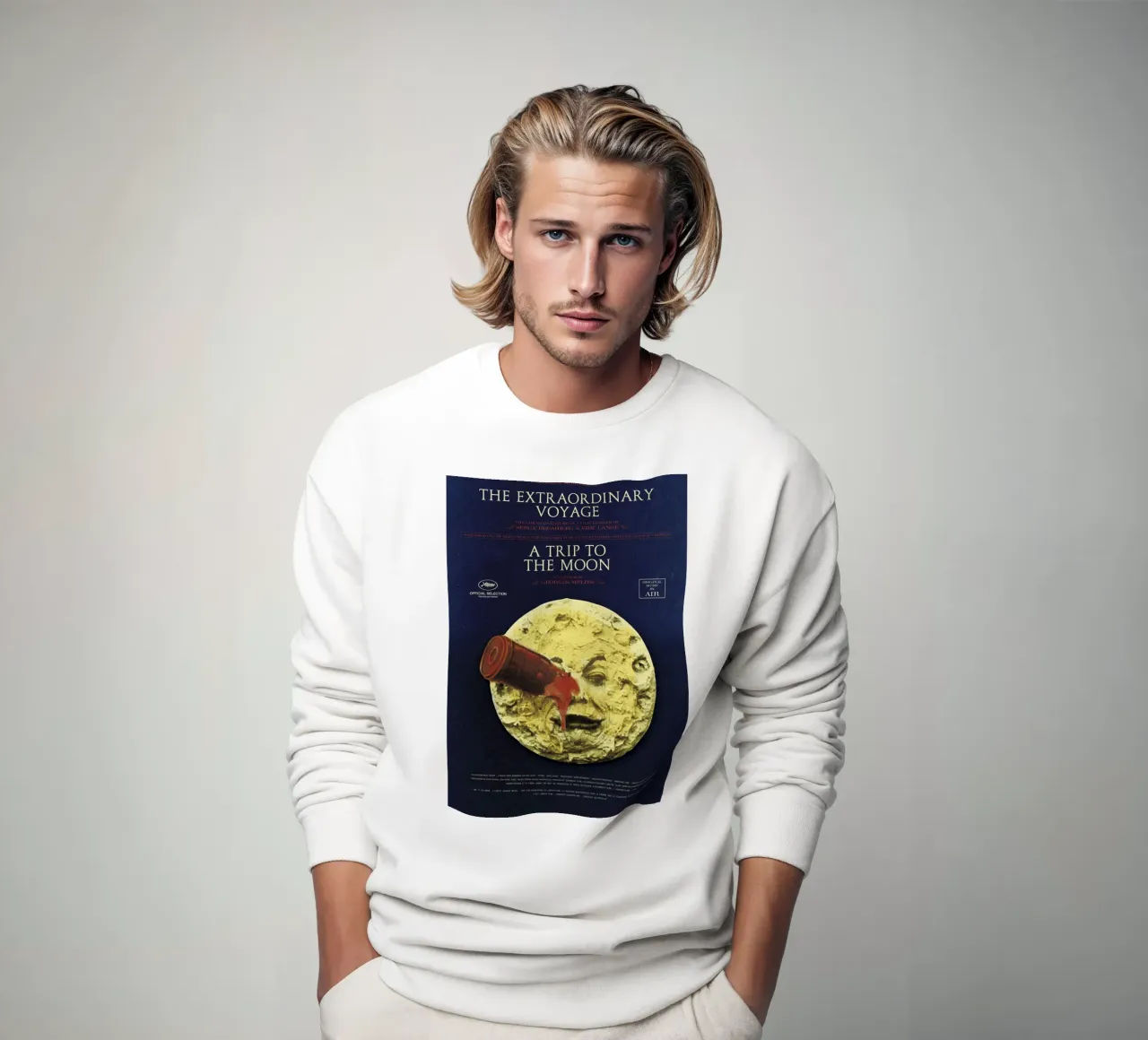 A Trip to the Moon felpa da Attaboy Dsgn
