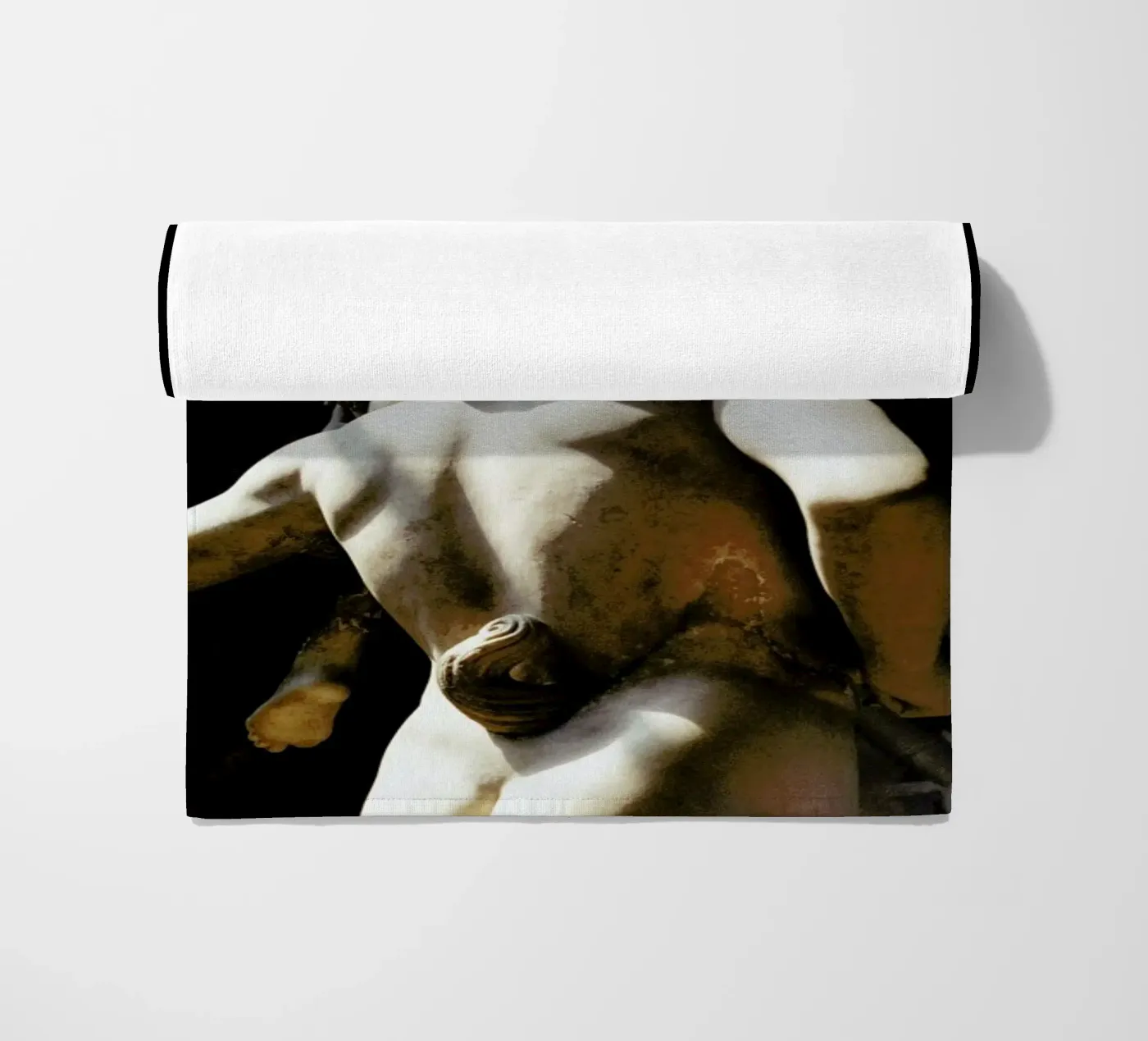 Komm beach towel by Picture On The Fridge