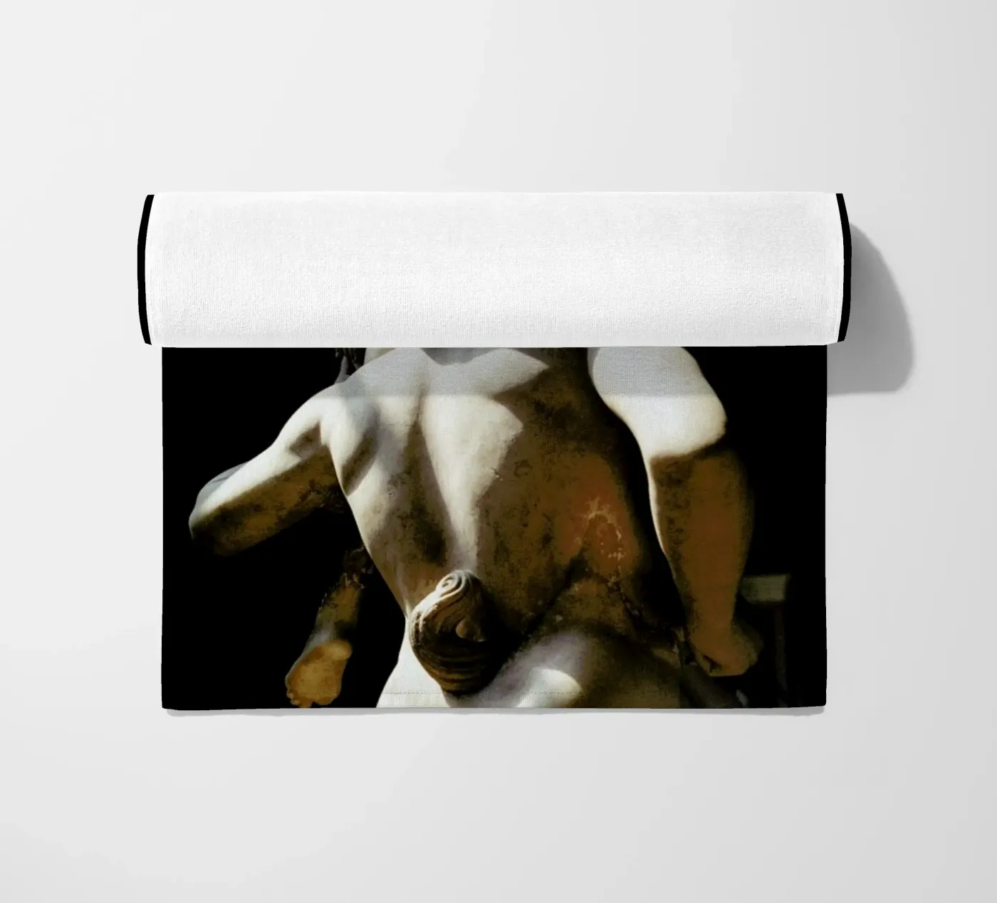 Komm beach towel by Picture On The Fridge