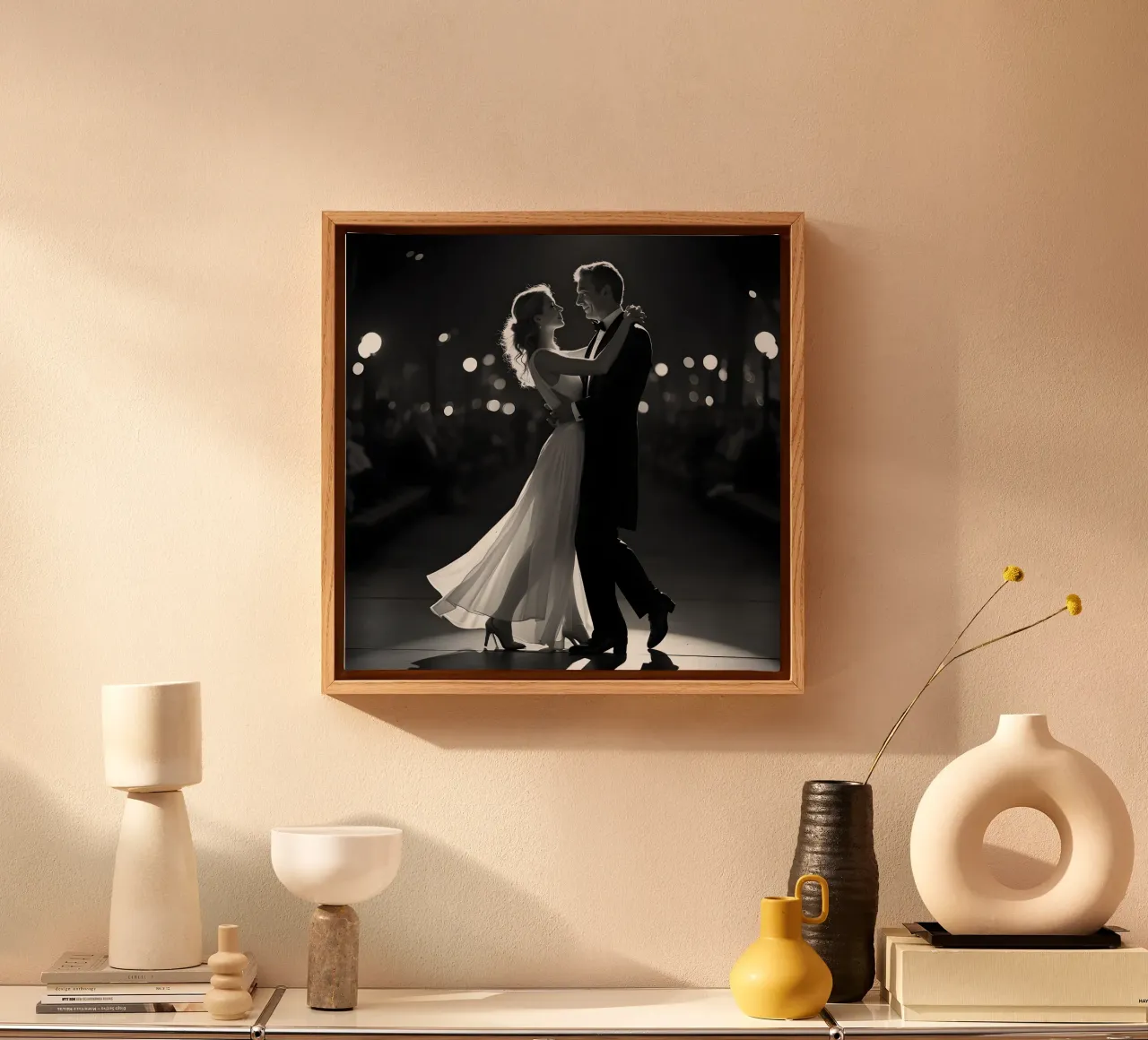 Dancing in the Dark in Central Park canvas by Anita's Dream