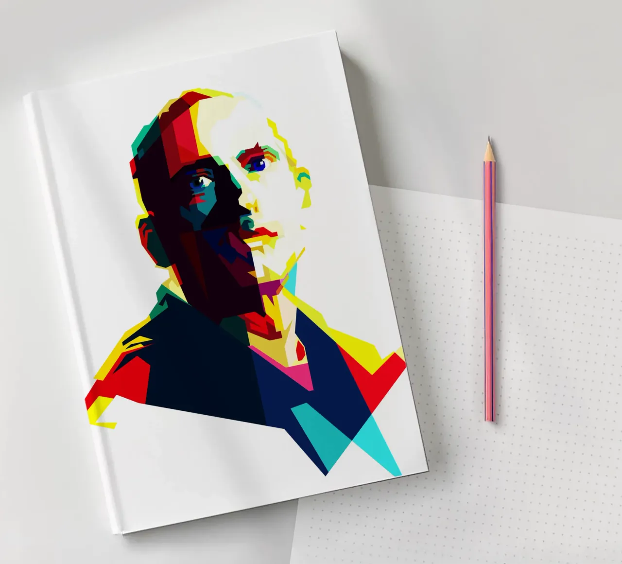 Eminem Rapper Most Wanted WPAP Trending Now notebook by Artkreator