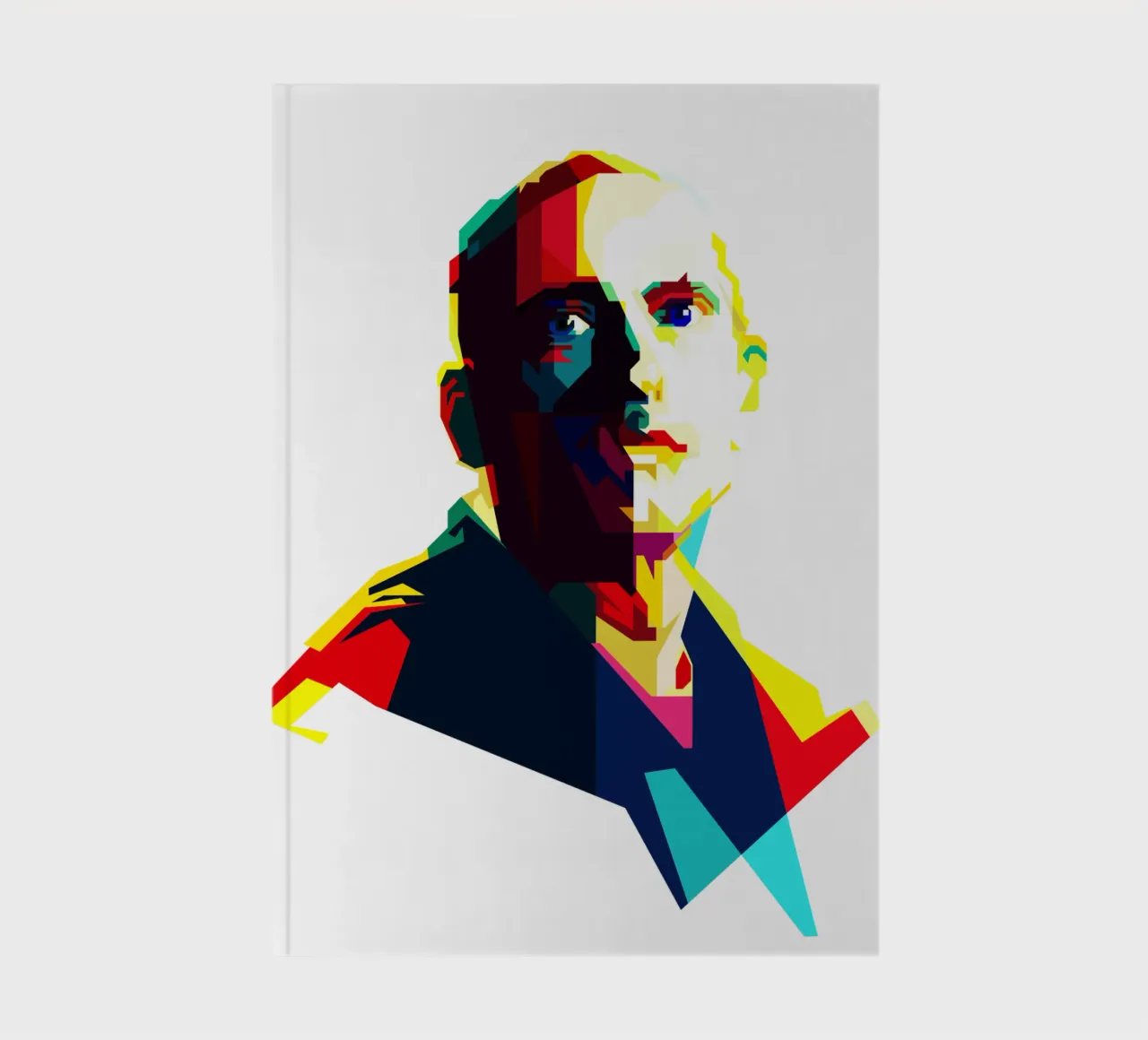 Eminem Rapper Most Wanted WPAP Trending Now notebook by Artkreator