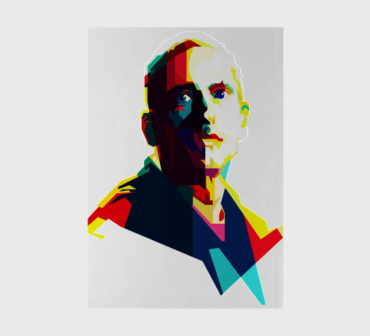 Eminem Rapper Most Wanted WPAP Trending Now notebook by Artkreator