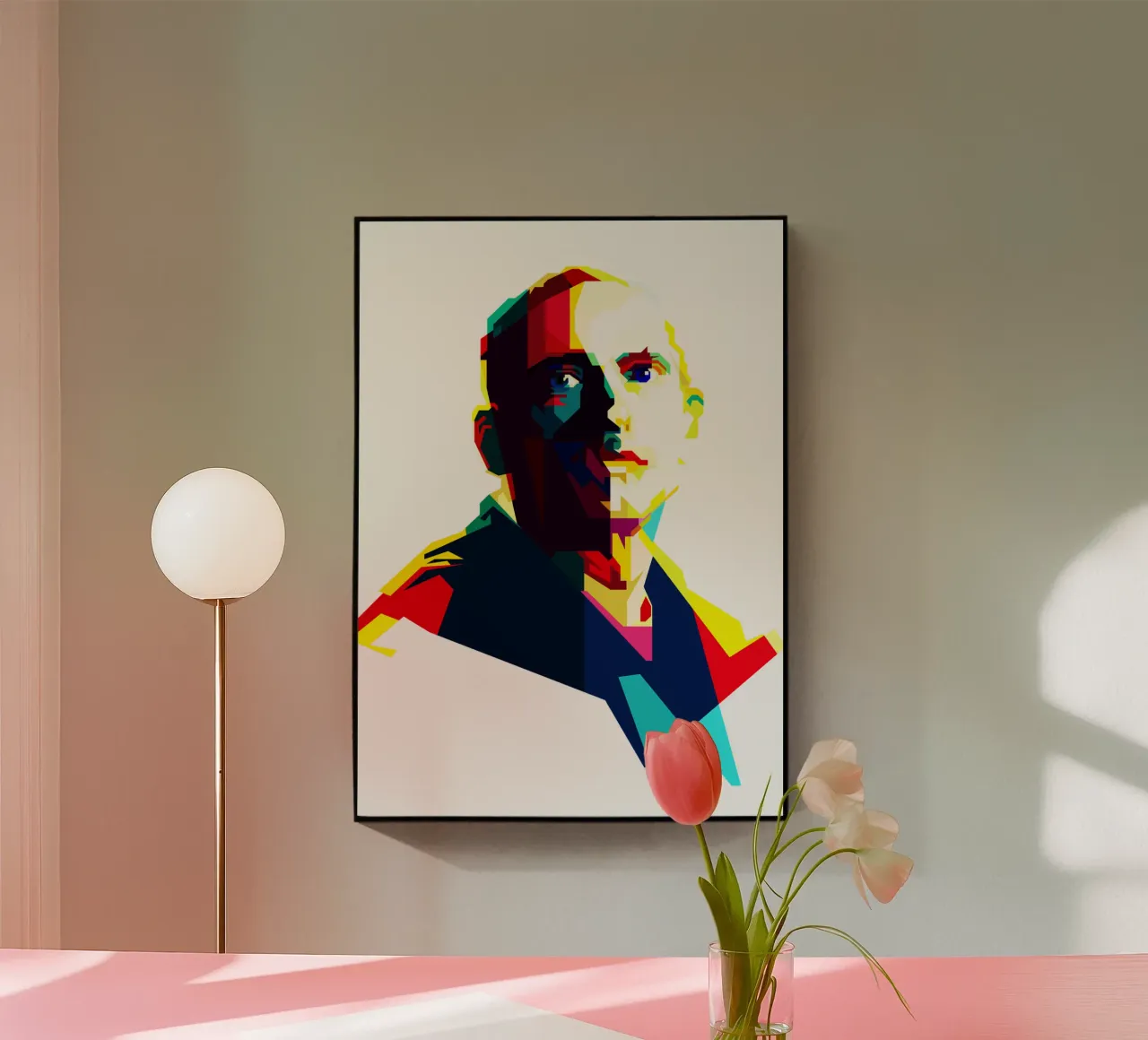 Eminem Rapper Meest Gezocht WPAP Nu Trending acryl van Artkreator