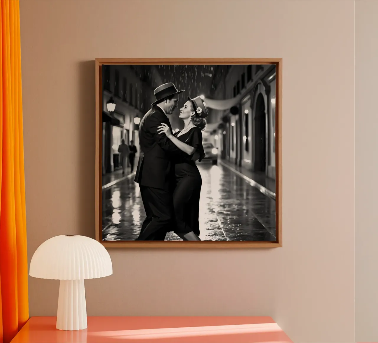 Dancing in the Rain canvas by Anita's Dream