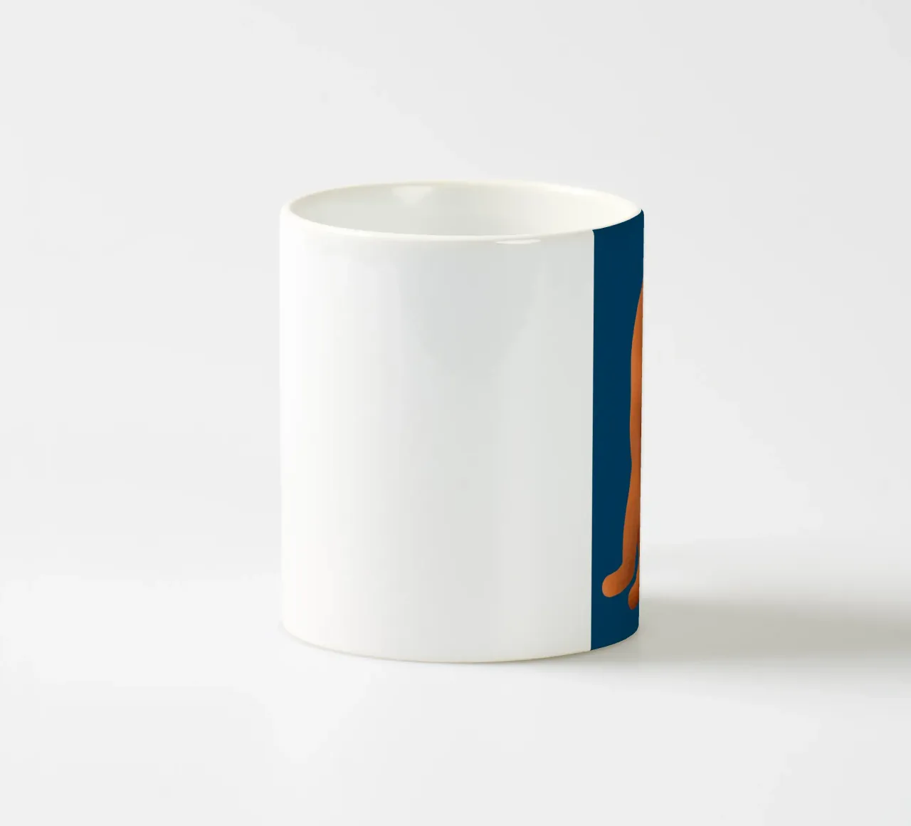 Nudo seduto set 2 tazza in ceramica da Little Dean